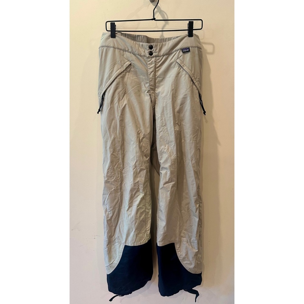 Patagonia Men's Insulated Powder Town Snow Ski Winter H20No Pants Beige M $269